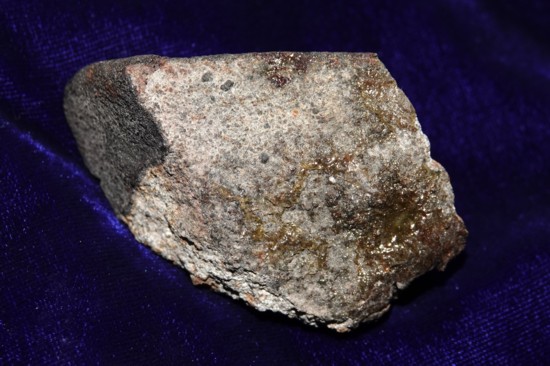 Fragment des Meteoriten "Oesede", Institut fr Geochemie und Petrologie, ETH Zrich